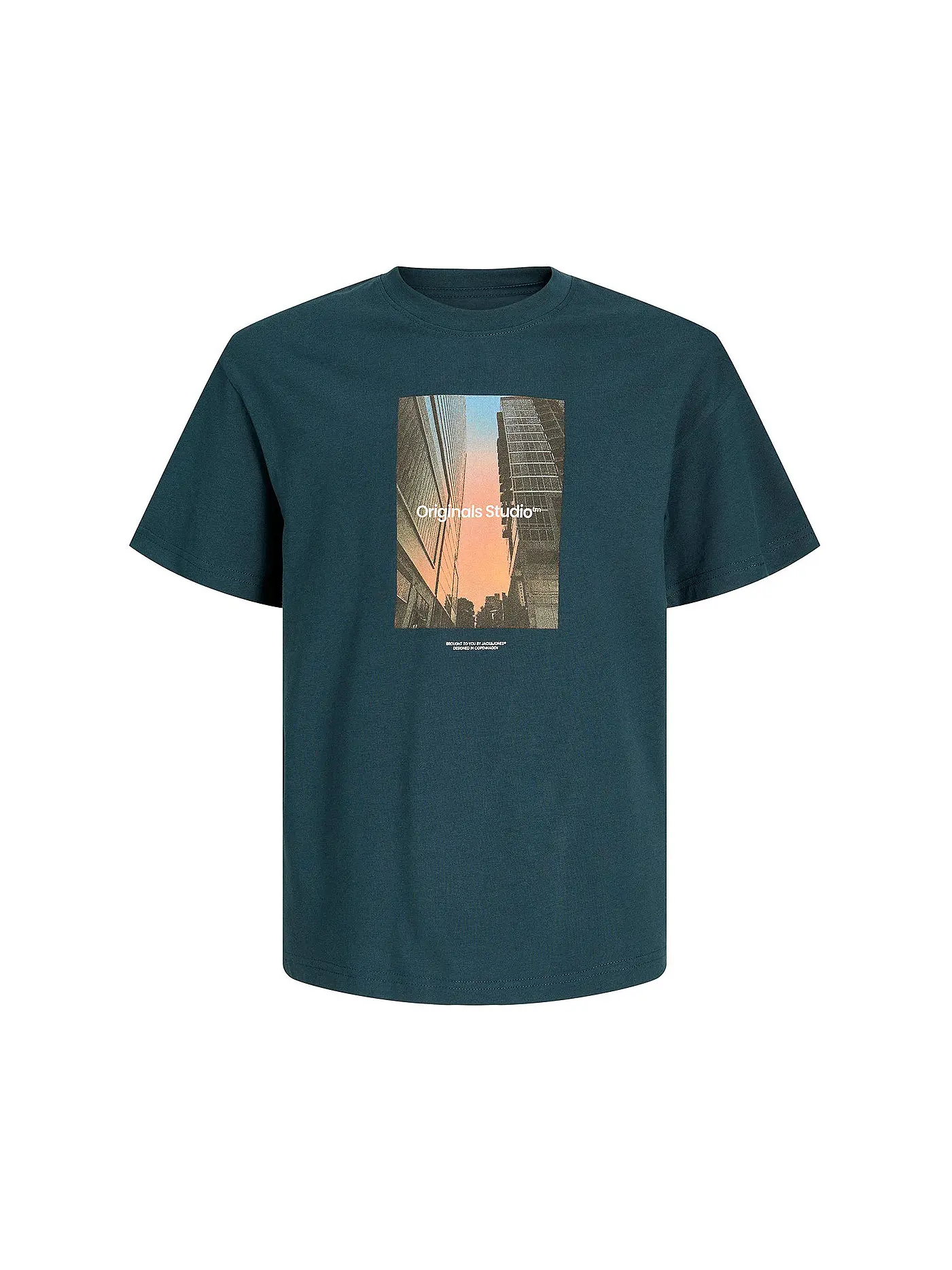 JACK & JONES | Jungen T-Shirt JORVESTERBRO | dunkelgrün